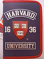 Пенал 1 Вересня твердий одинарний Harvard 531763