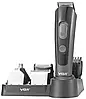 Акумуляторна машинка для стриження волосся VGR V-175 5 в1, фото 3