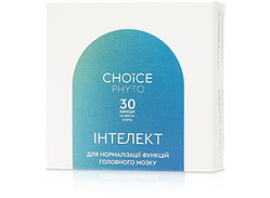 Інтелект (нормалізація функцій головного мозку) капсули 400мг. №30