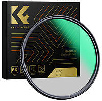 Поляризаційний фільтр K&F Concept Nano-X PRO MRC CPL 58мм