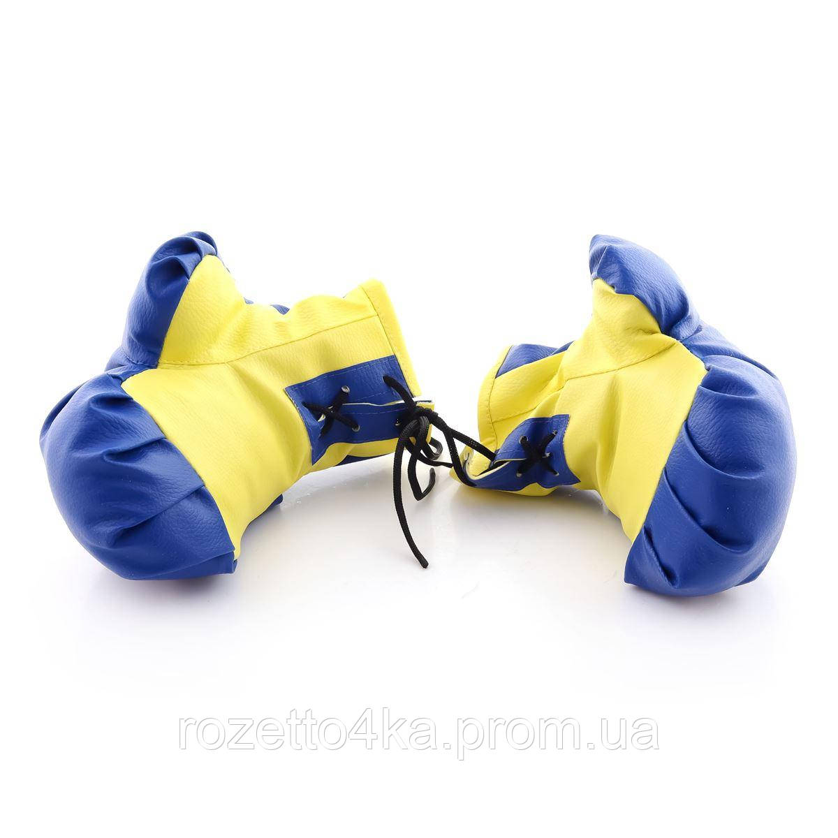 Боксерский набор Подвесная груша с перчатками Спортивный Ukraine средний - фото 3 - id-p1948143933
