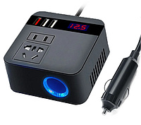 Автомобильный инвертор EAFC 150 Вт 12В/24В Адаптер с зарядным устройством USB QC 3.0