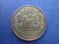 Монета 100 гуарани Парагвай 1993 латунь