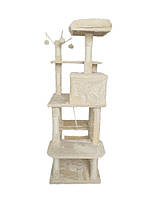 Кігтеточка, будиночок, дряпка для кішок Avko CatTree 1063 Beige, фото 5