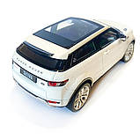 Іграшкова машинка металева WELLY 1:24 RANGE ROVER EVOQUE, рендж ровер, відкр.двері, капот,білий, 17.5*7.5*6.5 см, (24021W), фото 4