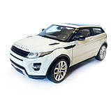 Іграшкова машинка металева WELLY 1:24 RANGE ROVER EVOQUE, рендж ровер, відкр.двері, капот,білий, 17.5*7.5*6.5 см, (24021W), фото 5