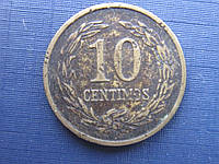 Монета 10 сентимо Парагвай 1947