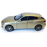 Іграшкова машинка металева WELLY 1:24 MASERATI LEVANTE, мазератті, відкр.двері, капот, бронза, 18.5*7.5*6.5 см (24078W), фото 4