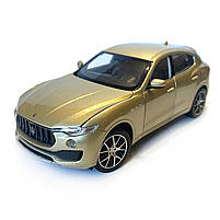 Іграшкова машинка металева WELLY 1:24 MASERATI LEVANTE, мазератті, відкр.двері, капот, бронза, 18.5*7.5*6.5 см (24078W), фото 7