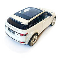 Іграшкова машинка металева WELLY 1:24 RANGE ROVER EVOQUE, рендж ровер, відкр.двері, капот,білий, 17.5*7.5*6.5 см, (24021W), фото 4