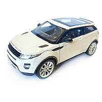 Іграшкова машинка металева WELLY 1:24 RANGE ROVER EVOQUE, рендж ровер, відкр.двері, капот,білий, 17.5*7.5*6.5 см, (24021W), фото 6