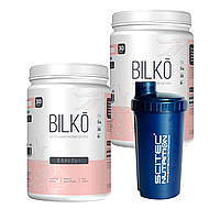 Bilko Натуральный белковый коктейль изолят Билко 2 х 900 грамм Ваниль + Шейкер