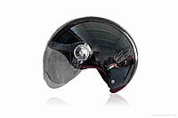 Шлем открытый "IBK" (#033 черный, очки, XL)