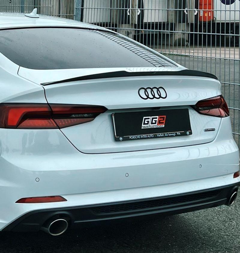 Спойлер Audi A5 F5 Sportback тюнінг сабля (V1)