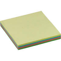 Бумага для заметок Buromax with adhesive layer 76х76мм, 100sheets, pastel colors mix (BM.2312-10) fr