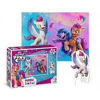 Пазл 60 эл 200137 My Little Pony с фигуркой 18х24х4 см (dodo)