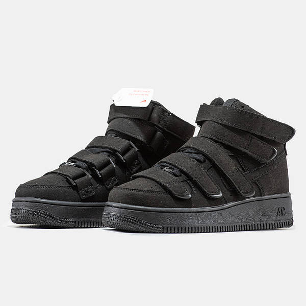 Nike air force 1 high top black mens deals