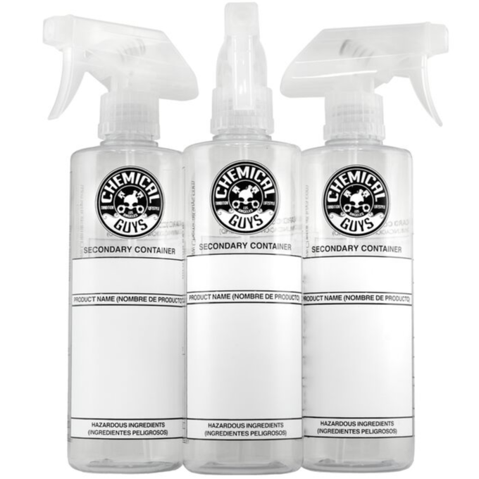 Пляшечки для розведення з розпилювачем Chemical Guys Secondary Container Dilution Bottle (3 шт.)