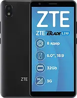 Смартфон мобільний телефон ZTE Blade L210 1/32 GB Black (661249)