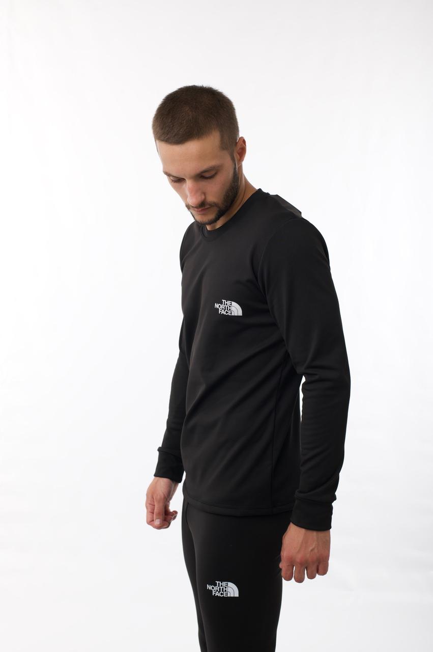 Термобелье мужское The North Face зимнее теплое до - 15*С черное
