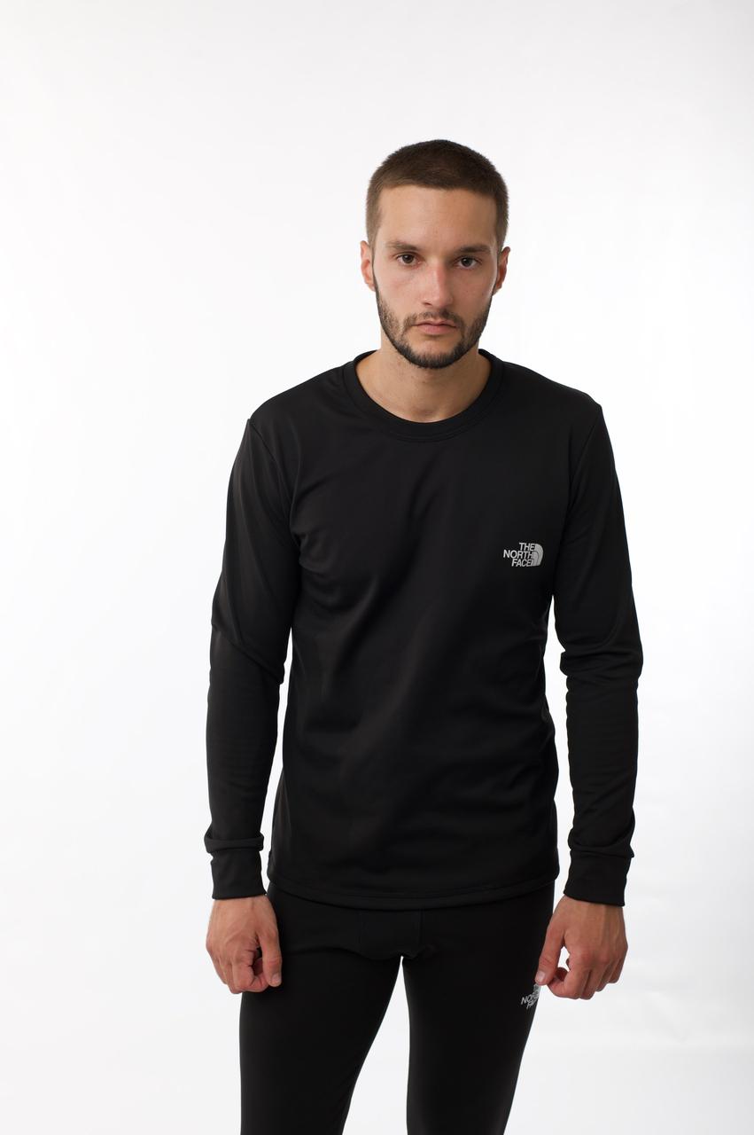 Термобелье мужское The North Face зимнее теплое до - 15*С черное