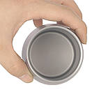 Термостакан титановий з подвійними стінками Tomshoo 120 ml для кави, фото 4