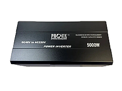 Інвертор із чистою синусоїдою 24V на 220 V ProFix 5000 W (макс.10000W) із зарядкою + UPS, LCD дисплей