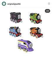 Іграшкові поїзди Thomas & Friends набір із 5 транспортних засобів