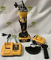 Аккумуляторная угловая шлифмашина Dewalt DCG413 brushless(безщеточная) 24V/5A Болгарка Девольт