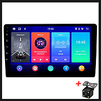 Универсальная Автомагнитола экран10" 4/32Гб Android 12 Bluetooth Wi-Fi автомобильная магнитола + Камера K803