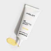 Цветокорректирующая основа под макияж Inglot hd corrective primer 20 мл Жёлтого цвета/Yellow