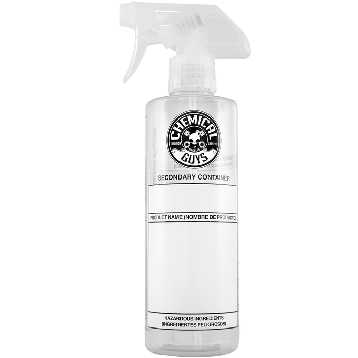 Пляшка порожня з розпилювачем Chemical Guys Secondary Container Dilution Bottle Sprayer Top, 473 мл, фото 1
