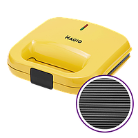 Сендвічниця-бутербродниця Magio MG-374 з антипригарним покриттям для гарячих бутербродів і тостів