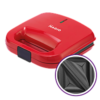 Сендвічниця-бутербродниця Magio MG-376 з антипригарним покриттям для гарячих бутербродів і тостів