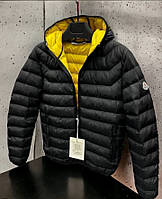 Moncler пуховик мужская куртка стильная теплая Монклер Холофайбер осень весна зима