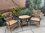 Набір кухонний з ротангом з столом овал, фото 4