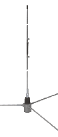 SIRIO GP 6-E - антенна стационарная, 140-175 MHz, 2 x 5/8 λ , 3,8 dBd - 5,95 dBi, 3060 mm, 0,75kg, UHF-f