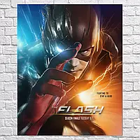 Плакат "Флэш, Flash", 106×85см
