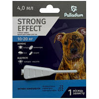 Капли для животных Palladium Strong Effect для собак весом от 10 до 20 кг 1/4 мл (4820150206024) fr