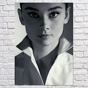 Плакат "Одрі Хепберн, Audrey Hepburn", 60×43см