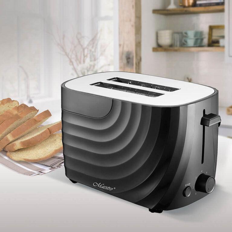 Тостер MR-706-BLACK Потужність: 220-240 В, ~50 Гц, 700 Вт Ергономічний дизайн Не нагрівається корпус Можливість підсмажування товс, фото 1