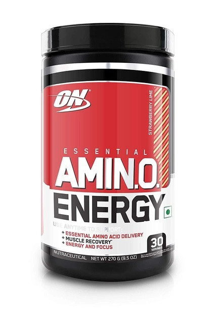 Амінокислотний комплекс Optimum Nutrition Essential Amino Energy 270 грамів Соковита полуниця