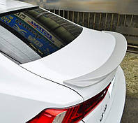 Спойлер-ліп на багажник Lexus IS 2013-ABS пластик під фарбування лекс