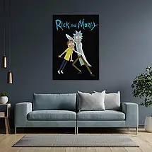 Плакат "Рік та Морті, Rick and Morty", 60×43см, фото 3