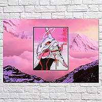 Плакат "Евангелион, Neon Genesis Evangelion", 40×60см