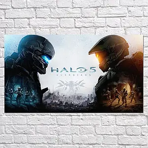 Плакат "Хейло 5, Halo 5: Guardians", 34×60см