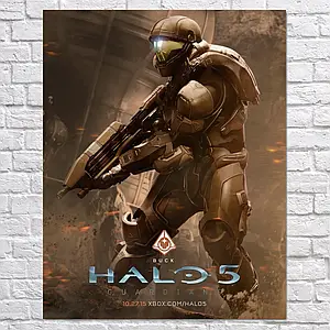 Плакат "Хейло 5, Buck, Halo 5: Guardians", 60×47см