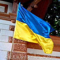 Прапор України атласний 135*90 см