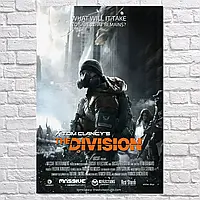 Плакат "Дивизион, The Division", 60×41см
