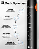 Електрична зубна щітка MySmile для дорослих, фото 3